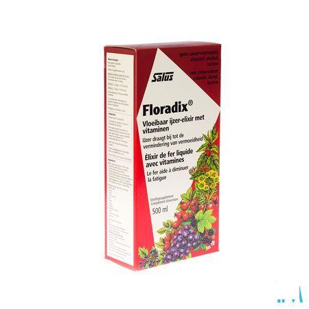 Salus Floradix Elixir 500 ml  -  Ocebio