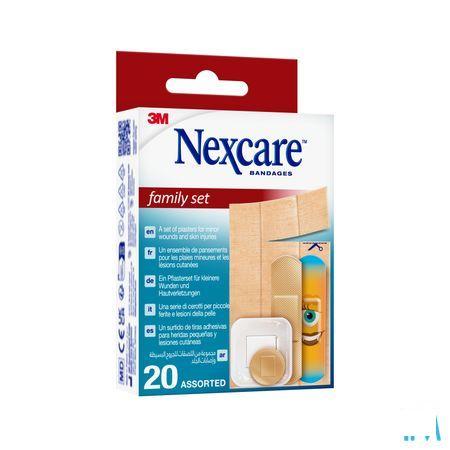 Nexcare 3M Family Set Assortiment Pansements 20