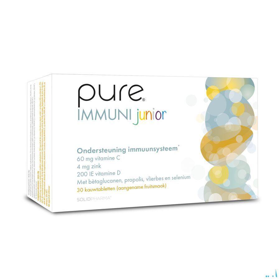 Pure Immuni Junior Kauwtabl 30