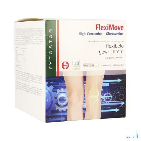 Fytostar Flexi Move Curcumine + Glucosam. Tabletten 180  -  Ocebio