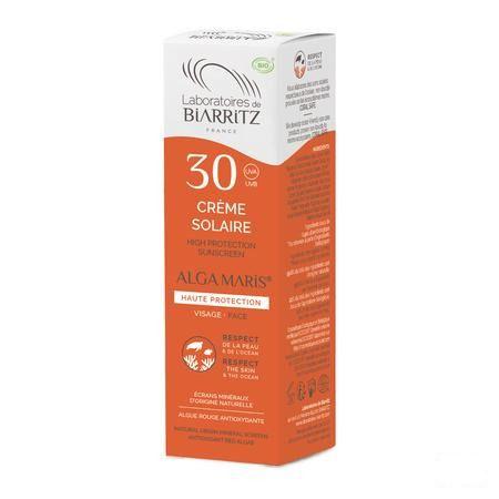 Alga Maris Creme Solaire Visage Ip30 50 ml  -  Lab. De Biarritz