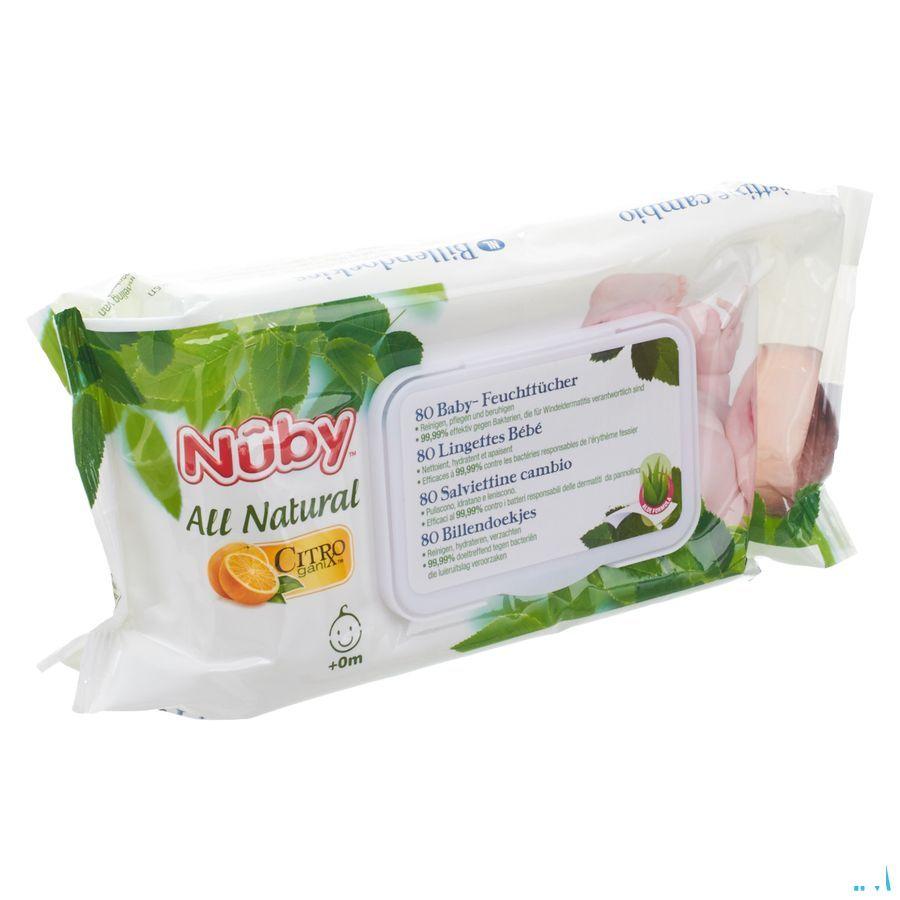 Nuby Nt Lingettes Pour Le Change 80 Lingettes - 0m +   -  New Valmar