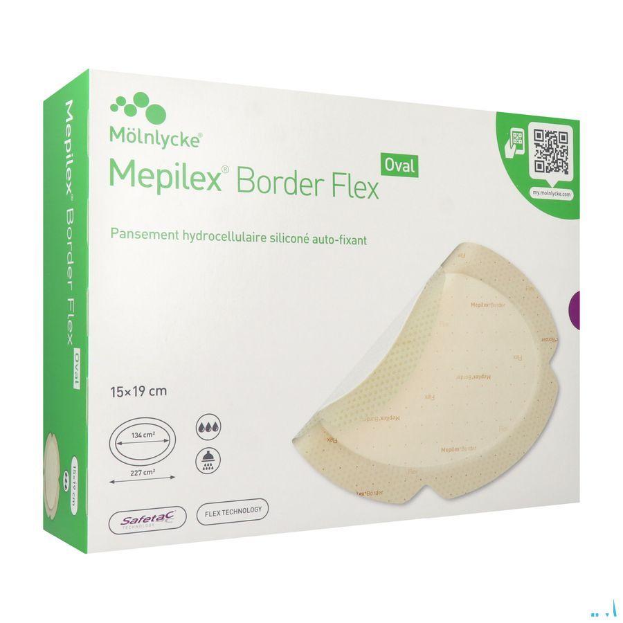 Mepilex Border Flex Pansement 15x19cm 5 283400  -  Molnlycke Healthcare