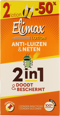 Elimax Lotion Anti poux Flacon 2x100 ml