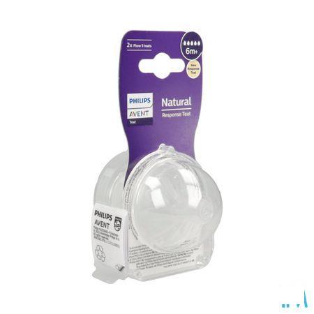 Philips Avent Natural 3.0 Zuigspeen 6M+ T5 1