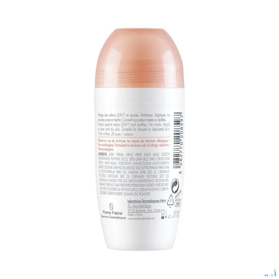 Avene Body Deodorant Doeltreffendheid 24u 50 ml  -  Avene