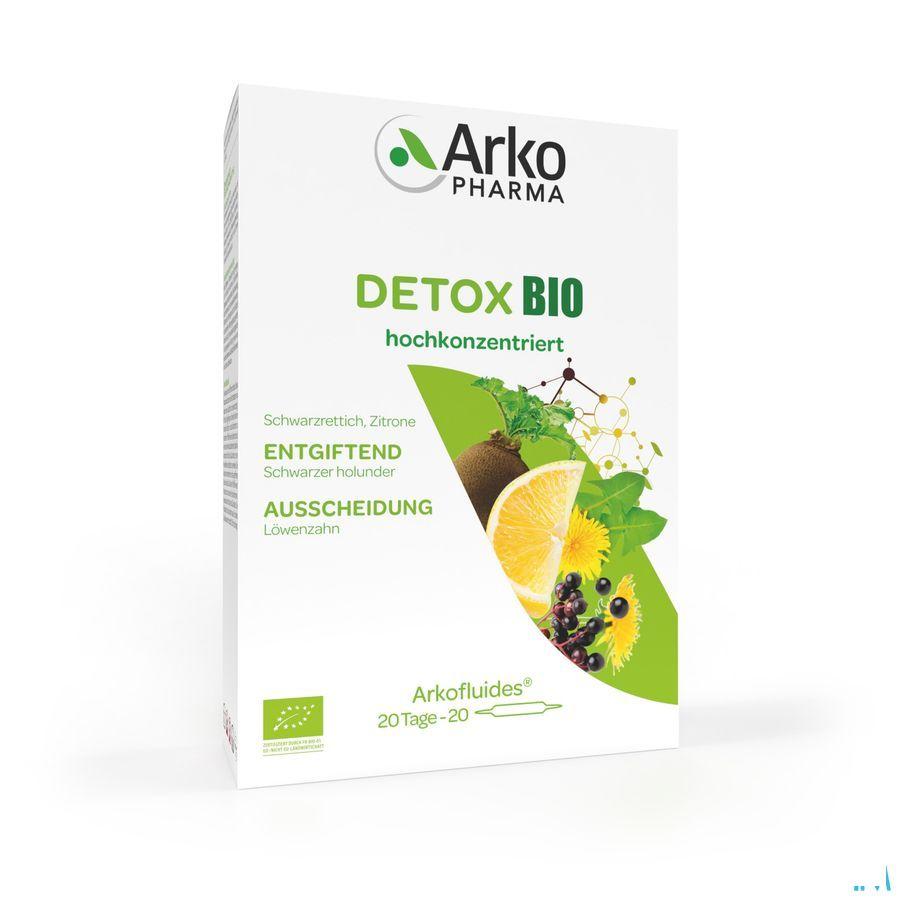 Arkofluide Detox Bio Ampullen 20  -  Arkopharma