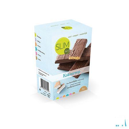 Slimdiet Reep Kokos 5x50 gr  -  Slimdiet Bv