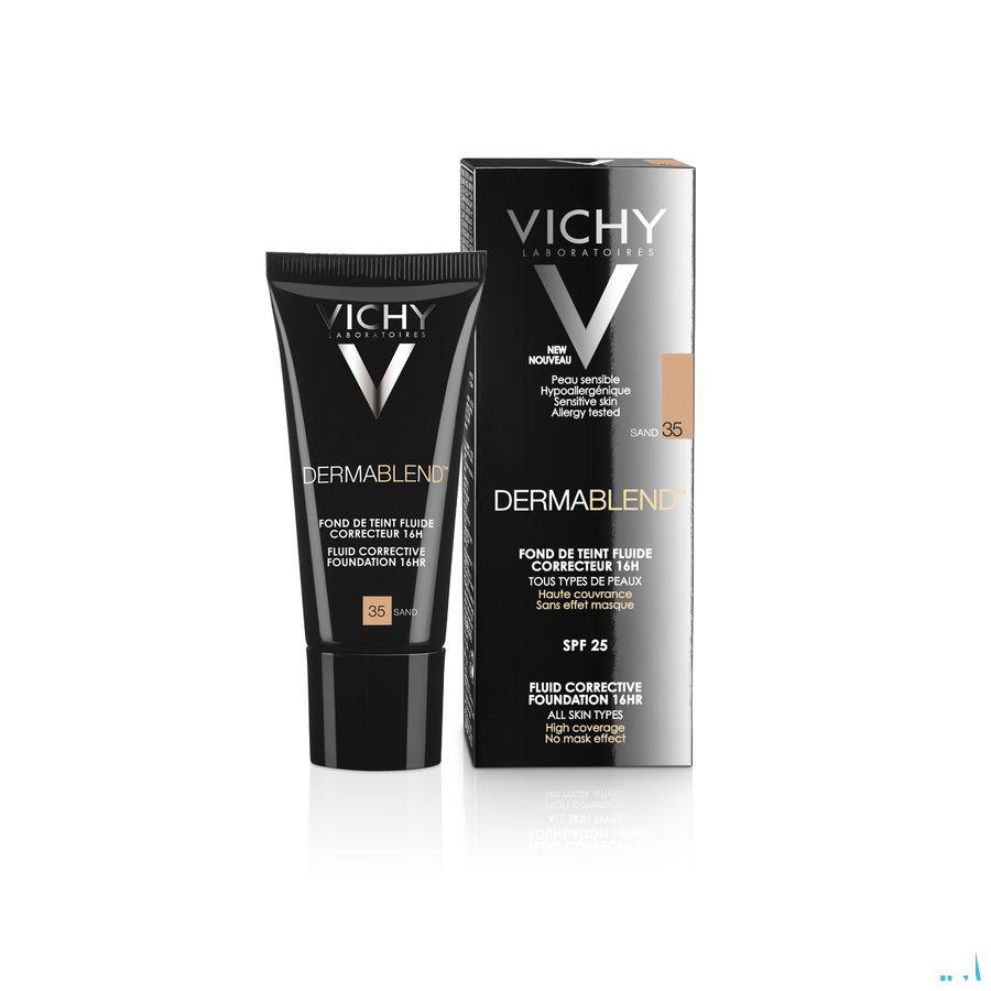 Vichy Fdt Dermablend Fluide 35 Sand 30 ml