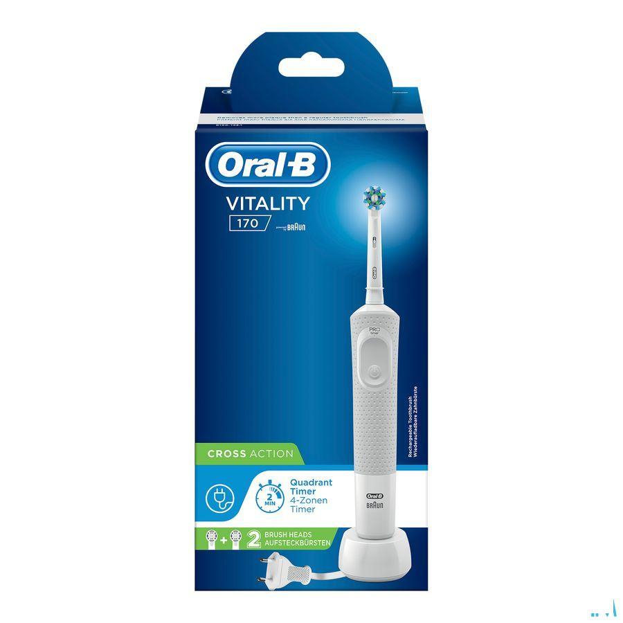 Oral-B  Brosse Dents Vitality White + Box