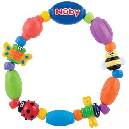 Nuby Speelse Bijtketting Bug-a-loopac - 3m +   -  New Valmar
