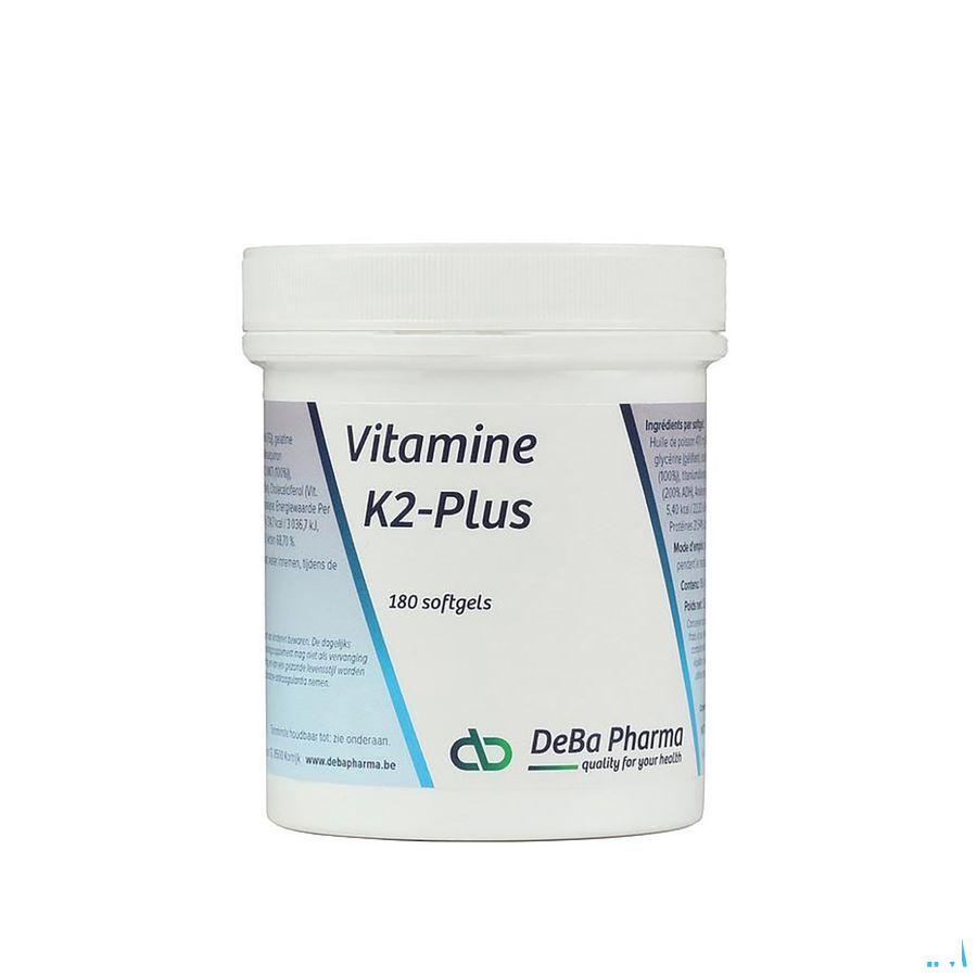 K2-plus Softgels 90  -  Deba Pharma