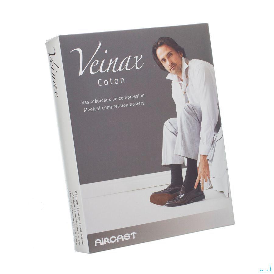 Veinax Kous Katoen Man 2 Lang Zwart Maat 2