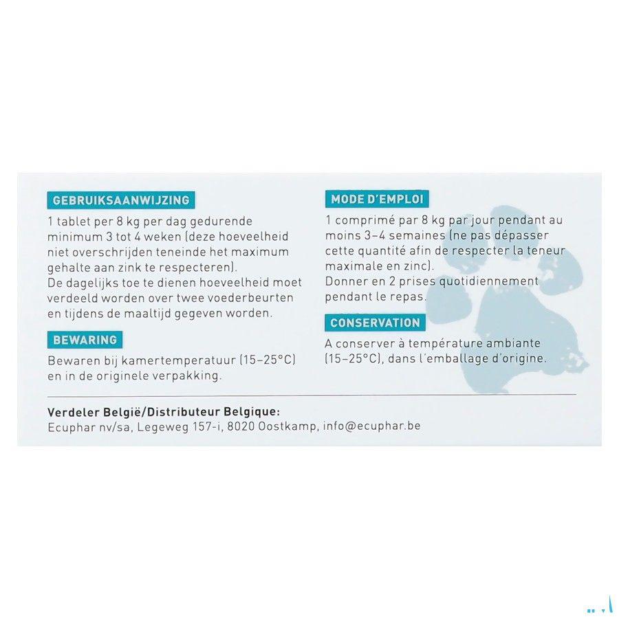 Dermazyme Zink Hond Tabletten 50  -  Ecuphar