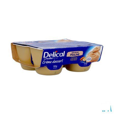 Delical Creme Dessert La Floridine Praline 4X125 g  -  Bs Nutrition