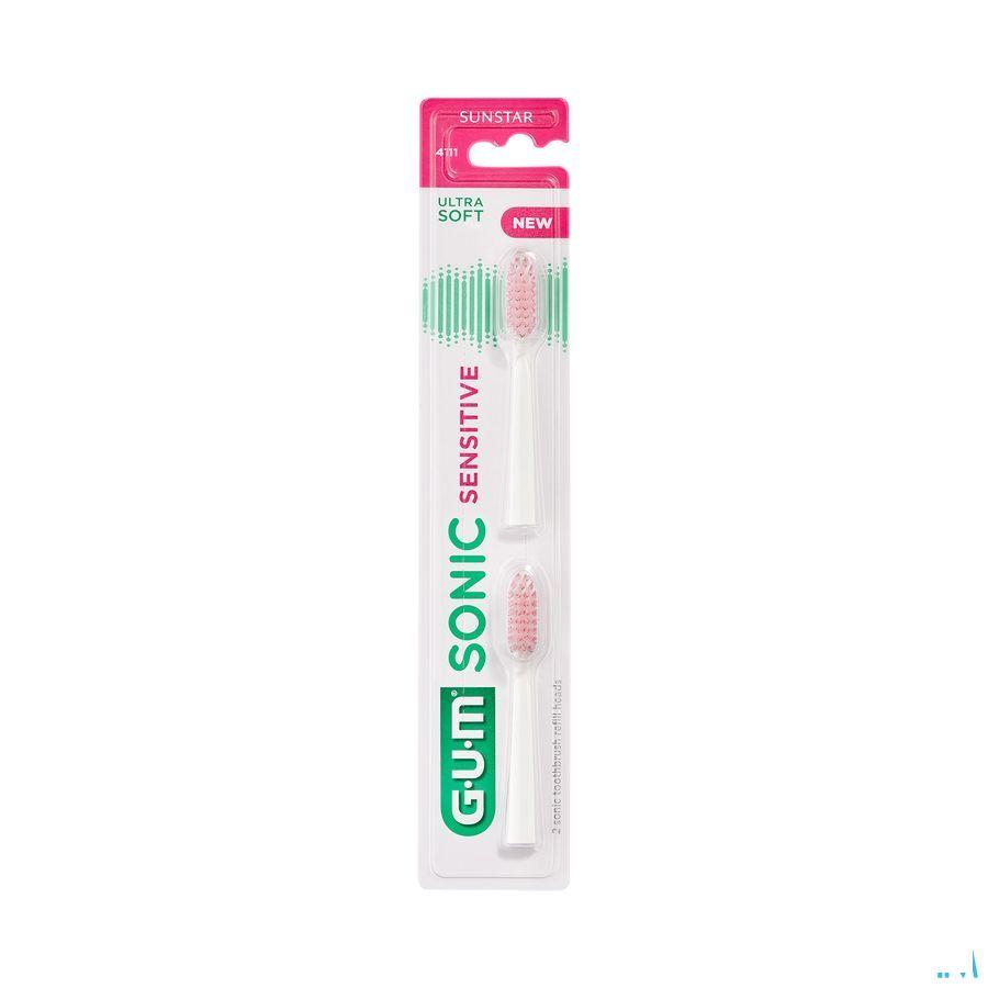 Gum Sonic Sensitive Batterij Tandenborstel Opzet 2