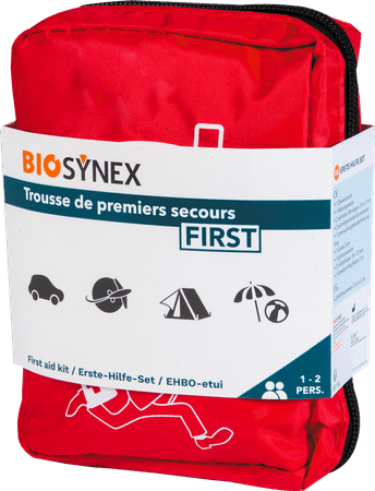Biosynex Ehbo Etui First Aid 1-2Pers. 22 Elementen