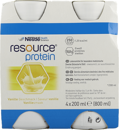 Resource Protein Vanille 4x200 ml  -  Nestle