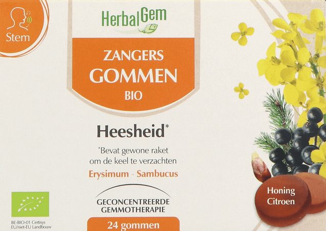 Herbalgem Zangers Bio Gommen 24  -  Herbalgem