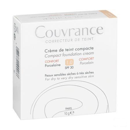 Avene Couvrance Creme Teint Comprimes 01 Porcel. Conf. 10 gr  -  Avene