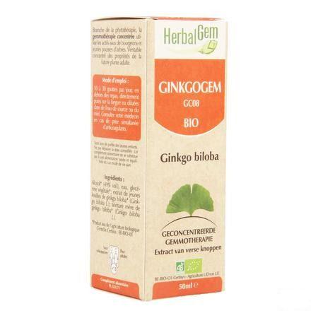 Herbalgem Ginkgogem Complexe Gouttes 50 ml  -  Herbalgem