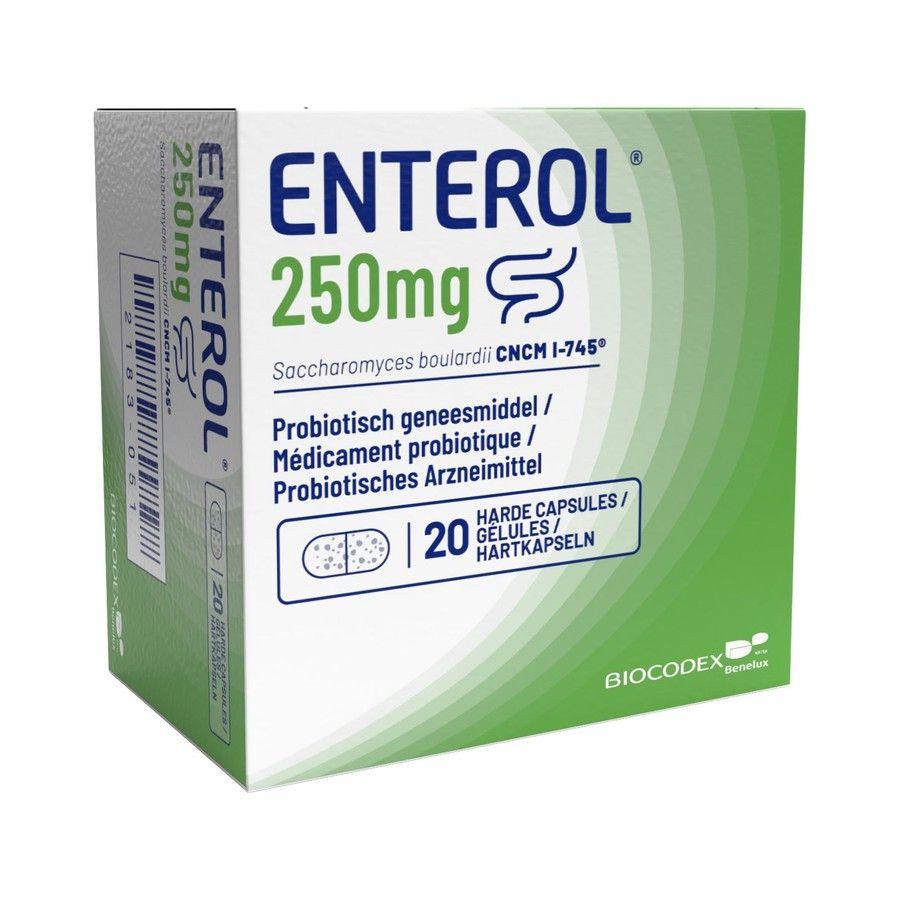 Enterol 250 mg Capsule Harde Dur 20 X 250 mg