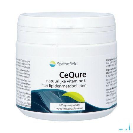 Cequre Poeder Pot 200G  -  Springfield Nutraceuticals