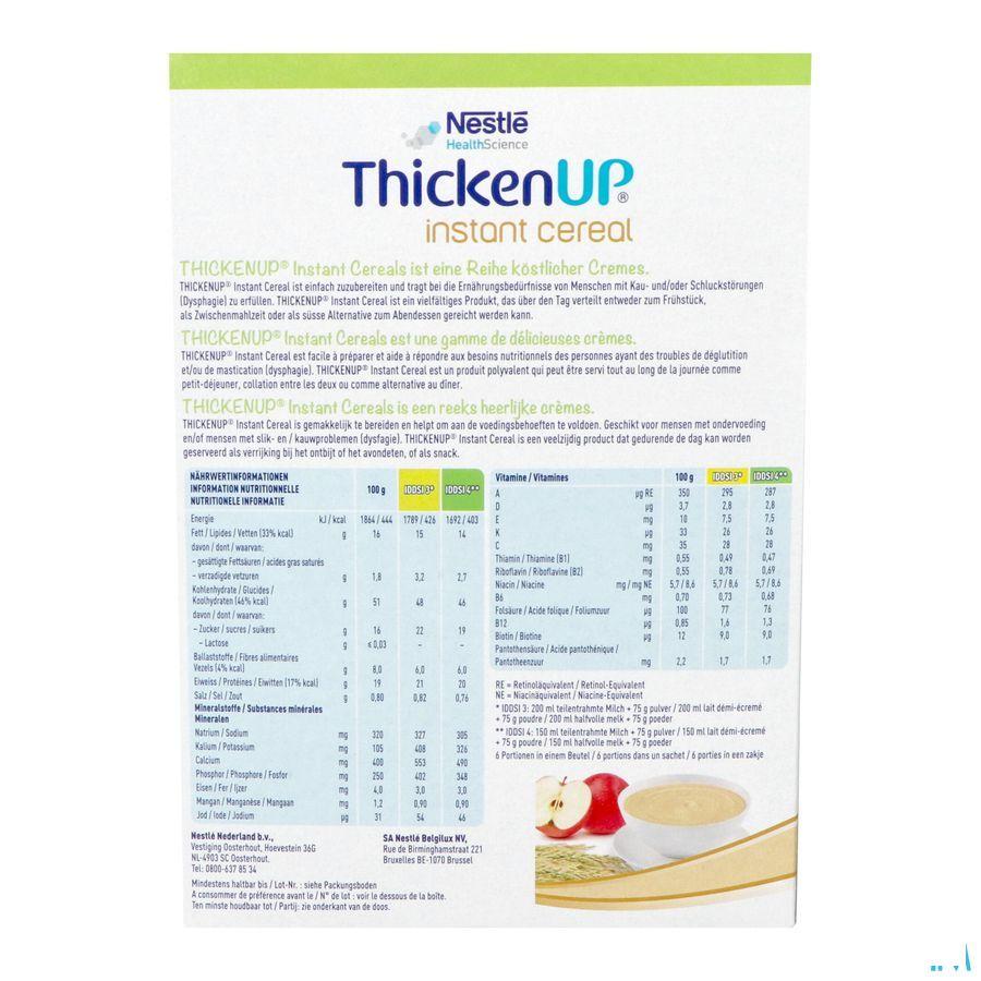Thickenup Instant Cereal Appel Hazelnoot Pdr 450 gr