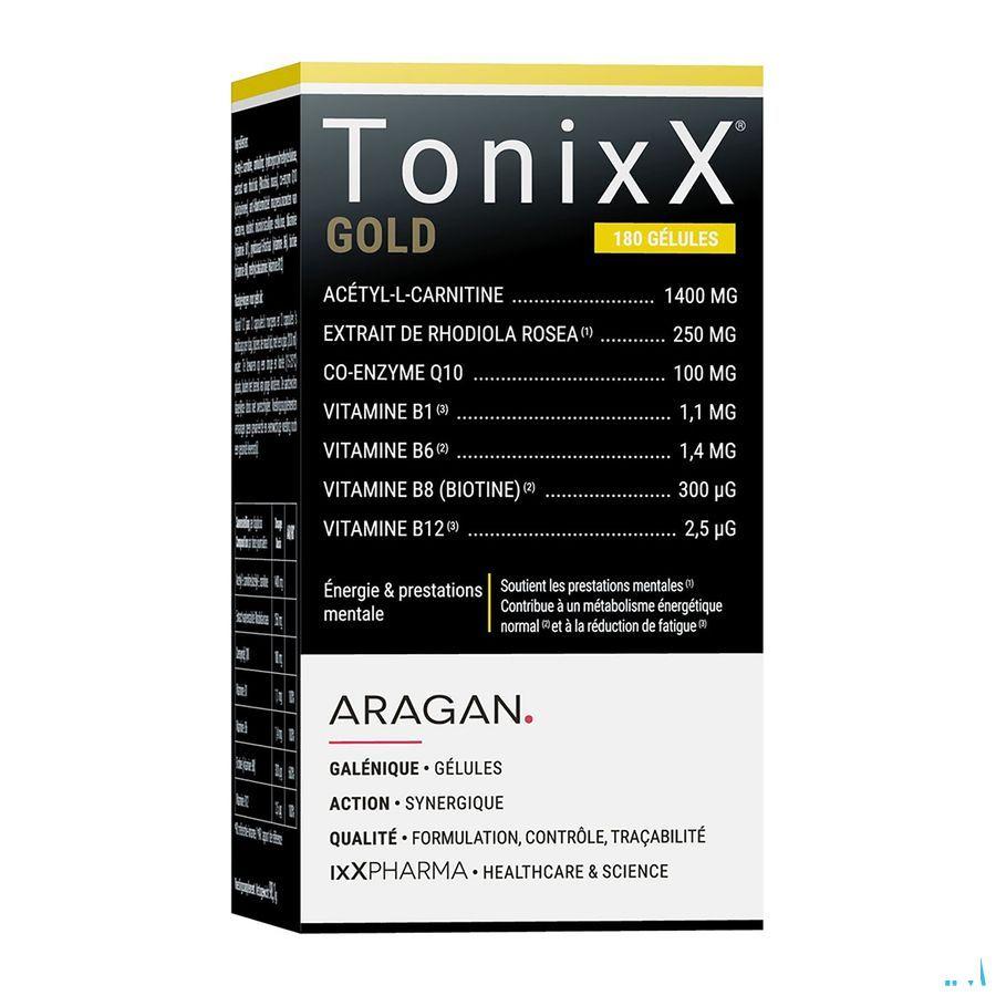 Tonixx Gold Caps 180