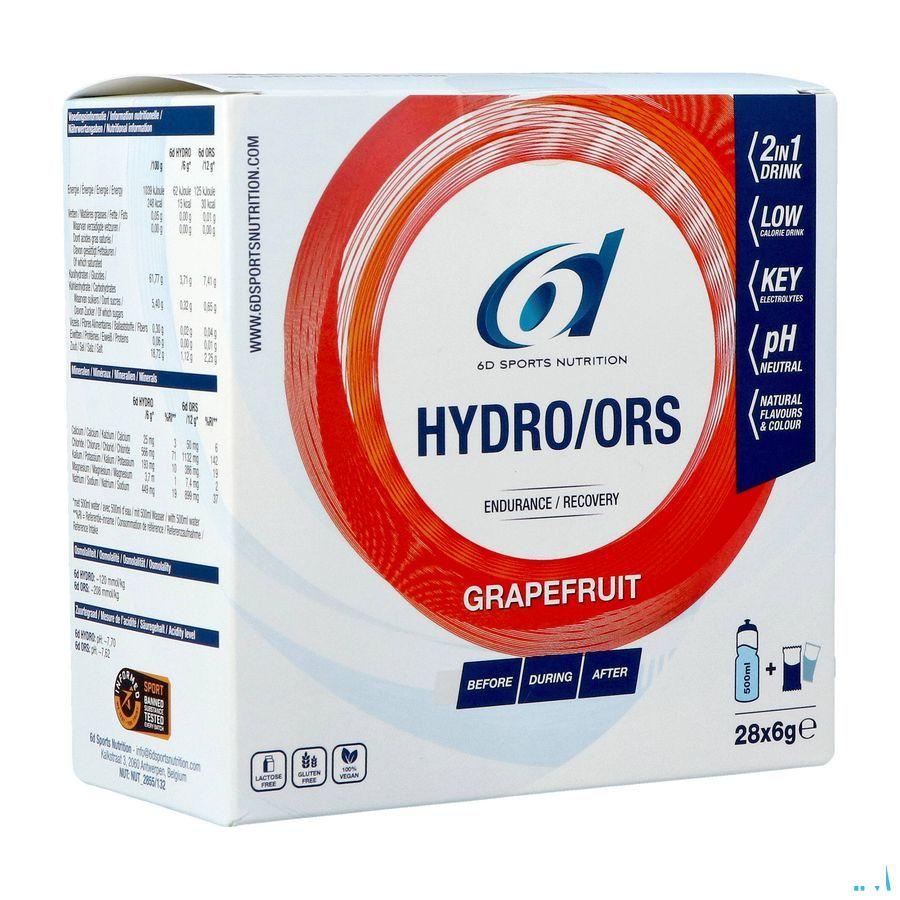 6D Hydro Ors Grapefruit Zakje 28X6G