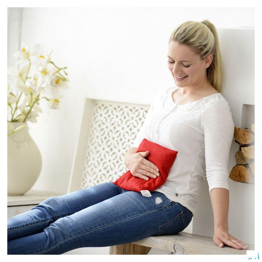 Sissel Cherry Kersenpitkussen 23x26cm Rood  -  Sissel
