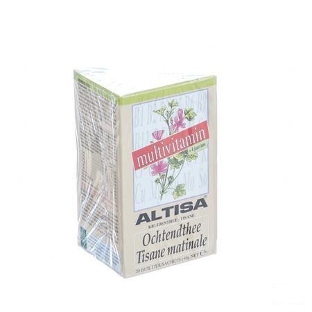 Altisa Tisane Ochtend Thee Multivitamines 20x2g  -  Dieximport
