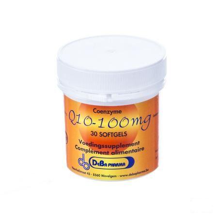 Q10 100 mg Softgels 30  -  Deba Pharma