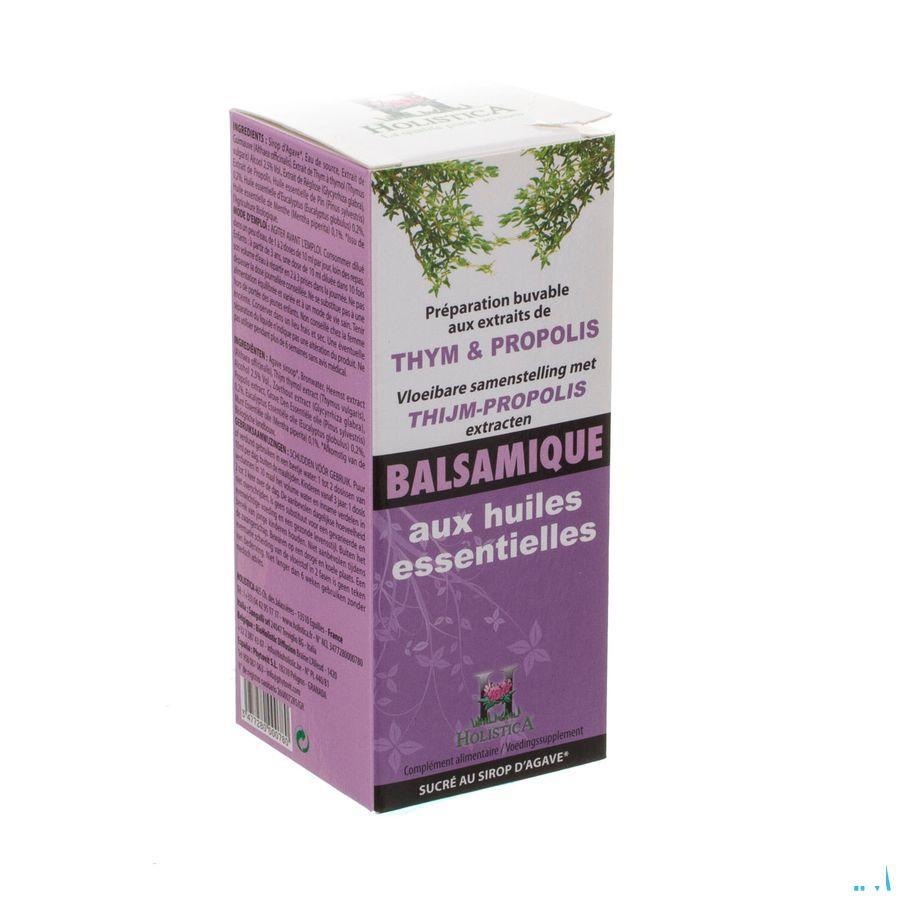 Siroop Balsam Tijm & Propolis 150 ml Holistica  -  Bioholistic Diffusion