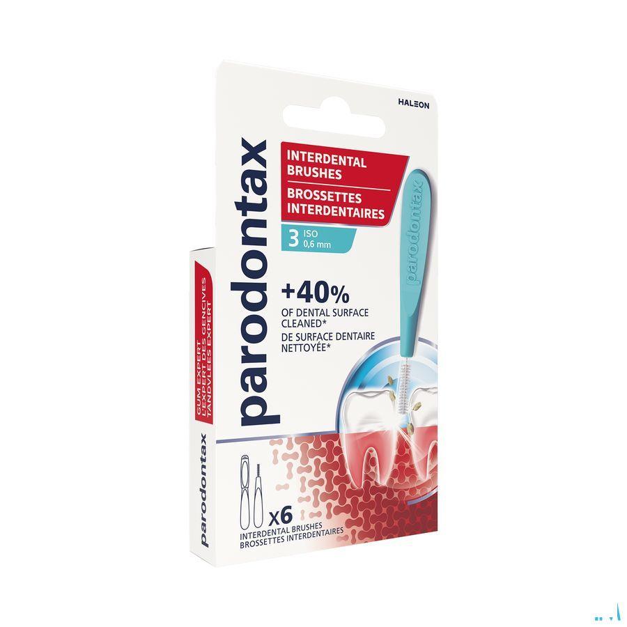 Parodontax Interdental Brushes 0,6Mm 6