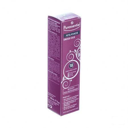 Puressentiel Afslanking Droge Olie 18 Ess Ol.100 ml  -  Puressentiel