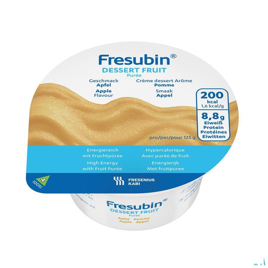 Fresubin Dessert Fruit 125 gr Pomme/appel  -  Fresenius