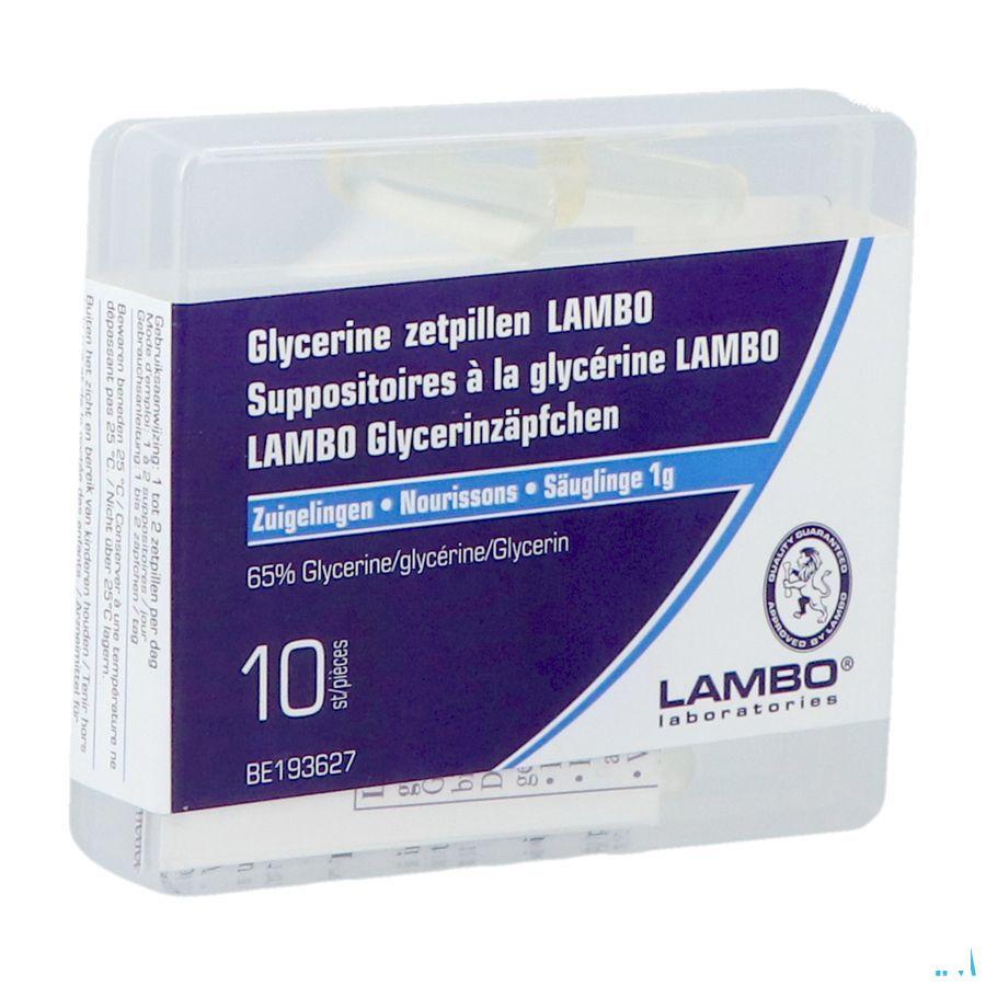 Glycerine Lambo Suppo Conique Bebe 10  -  Lambo