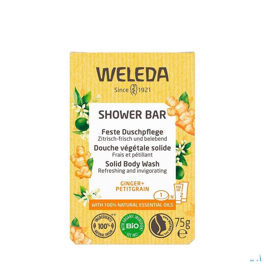 Weleda Shower Bar Gember + Petit Grain 75 gr