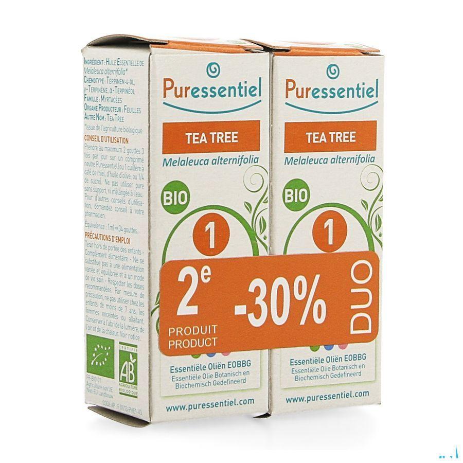 Puressentiel He Arbre The Bio Huile Essentielle 2x10 ml  -  Puressentiel