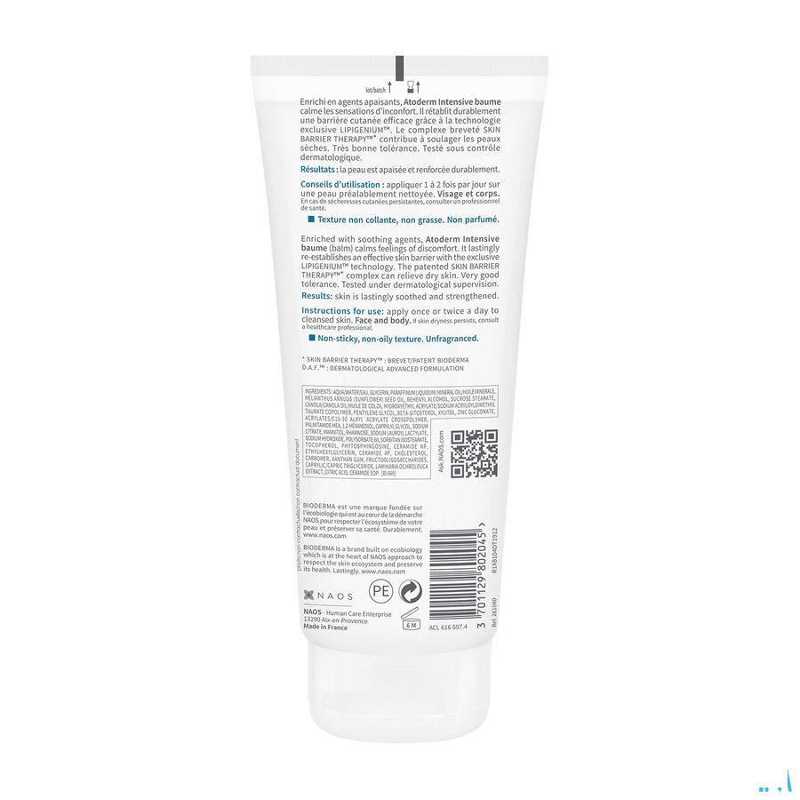 Bioderma Atoderm Intensive Huidverst Kalm. 200 ml