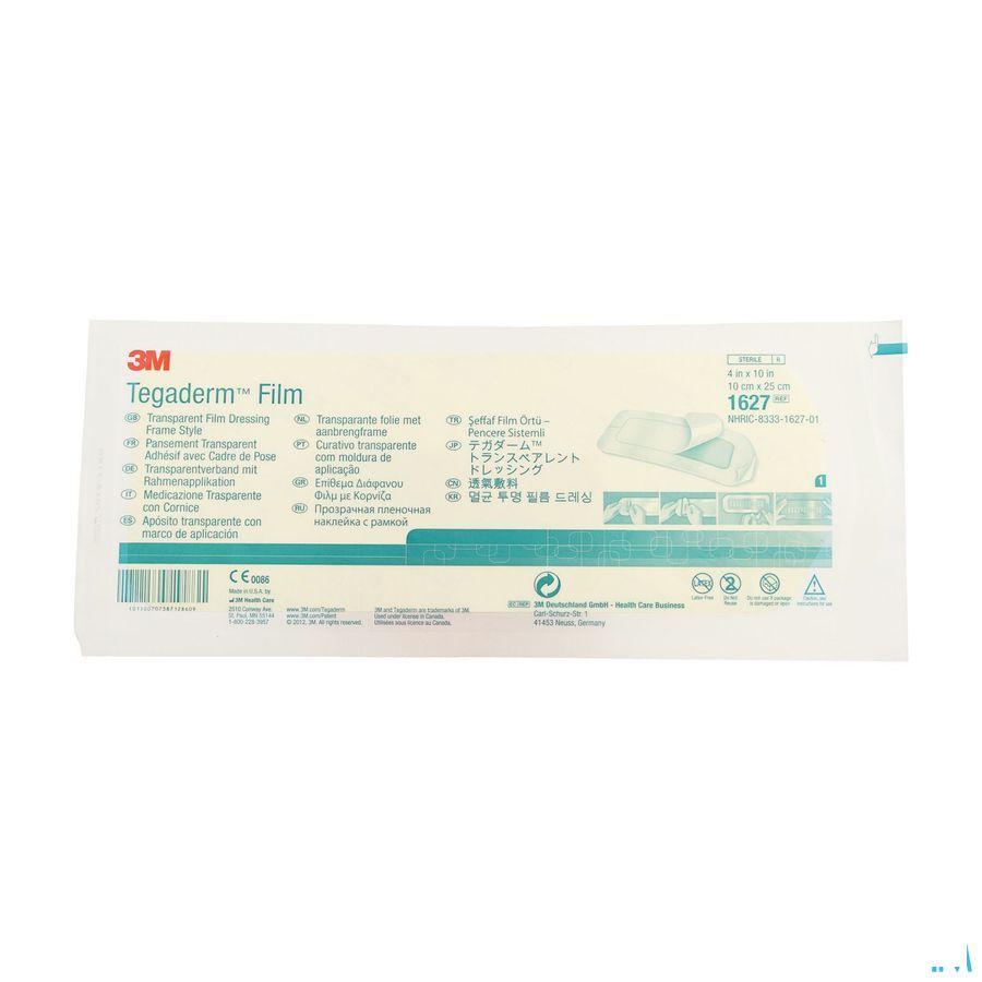 Tegaderm 3m Transp 10x25cm 1 1627  -  3M