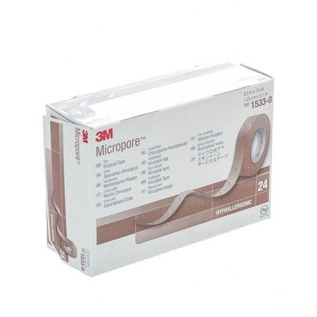 Micropore 3M Skin Tone 12,5Mmx9,15M Rol 24 15330  -  3M