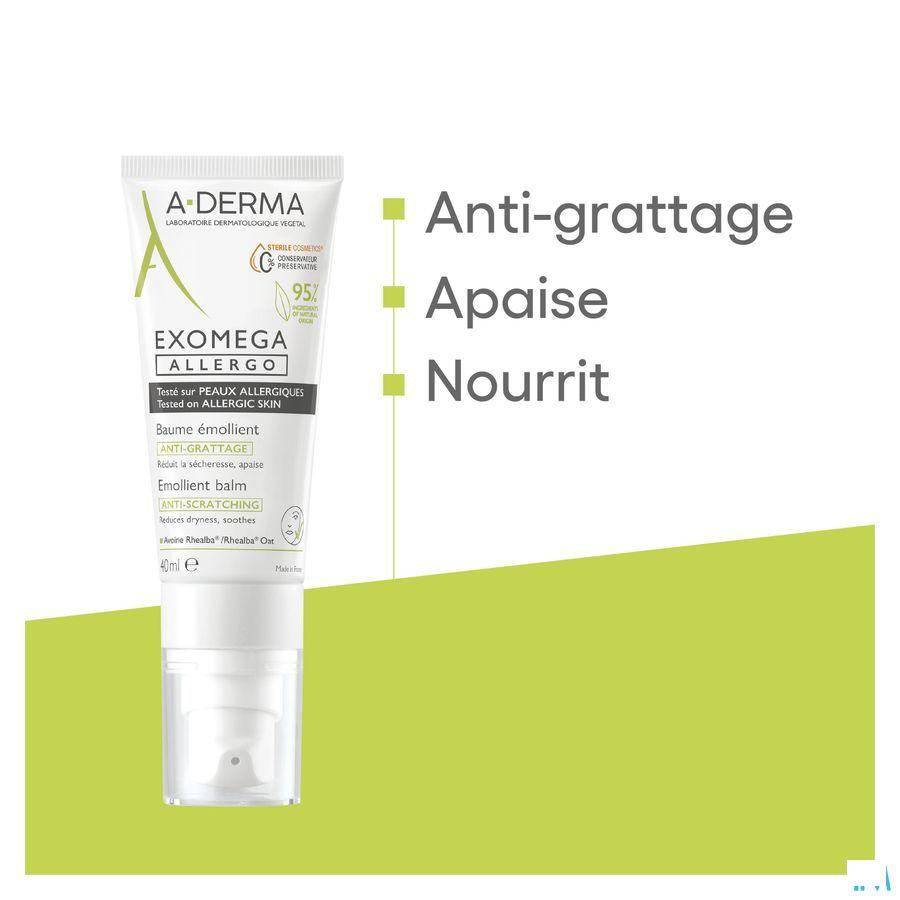 Aderma Exomega Allergo Emolierende Balsem 40 ml