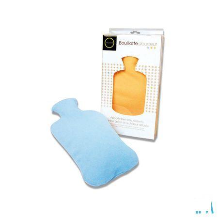 Marque V Warmwaterkruik Hoes Blauw 2l 