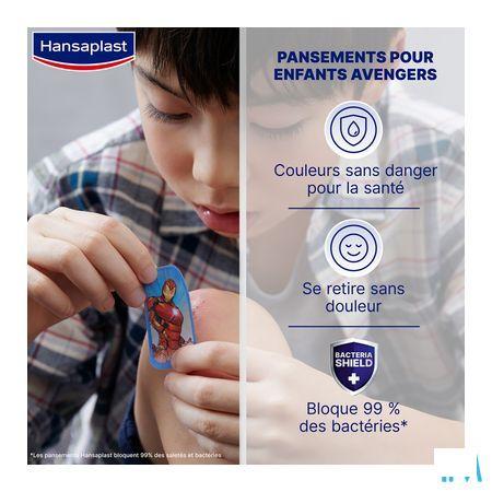 Hansaplast Pleist Junior Marvel 20 St  -  Beiersdorf