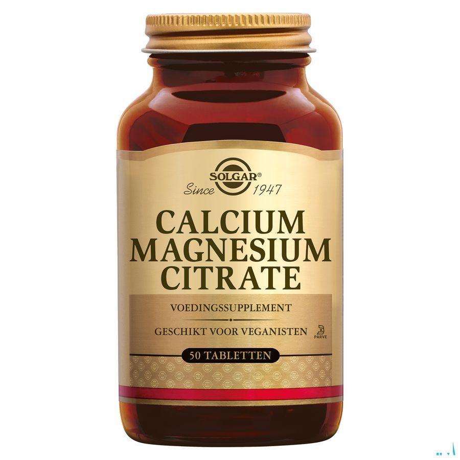 Solgar Calcium Magnesium Citrate Comprimes 50  -  Solgar Vitamins