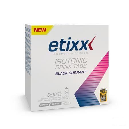 Etixx Isotonic Blackcurrant Comp Efferv. 6 x 10