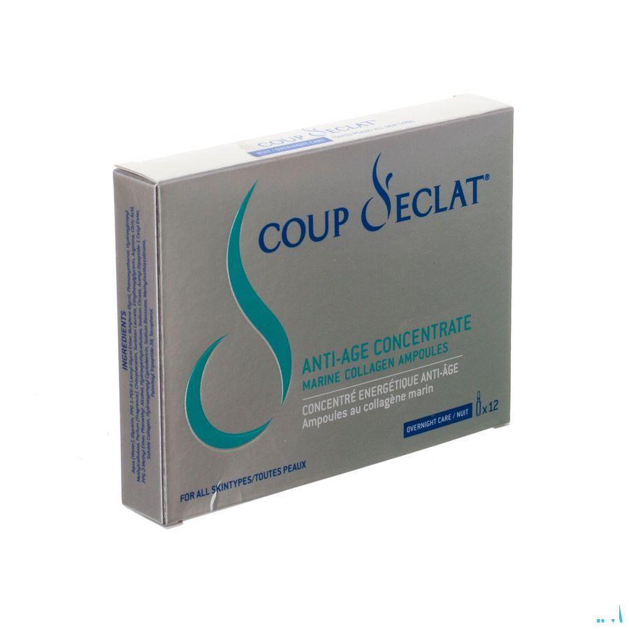 Coup D'eclat Concentre Energet. Anti age Ampullen 12x1ml  -  Asepta