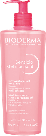 Bioderma Sensibio Gel Schuimend Pompfles 500 ml